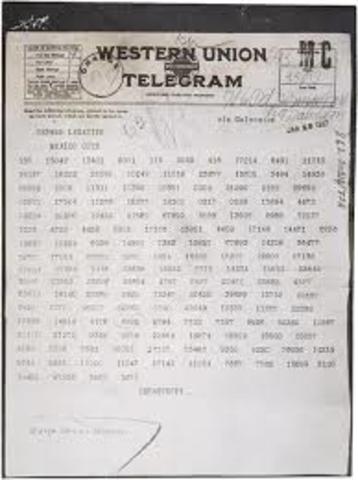 Zimmerman telegram