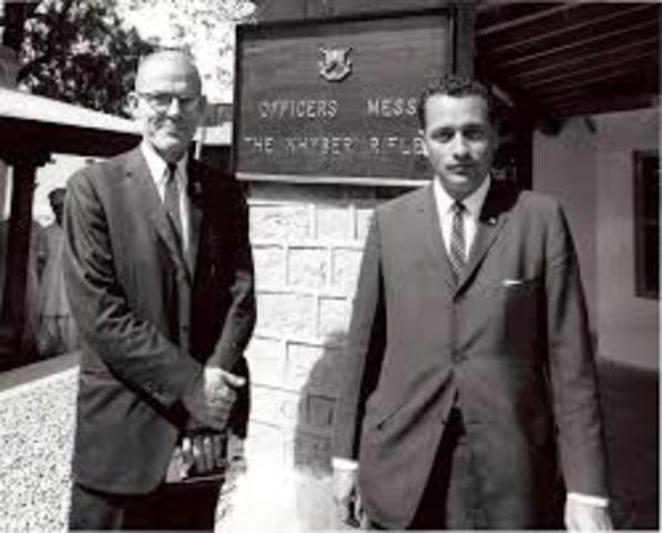 Joins secret service.