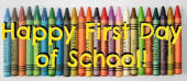 The first day of school