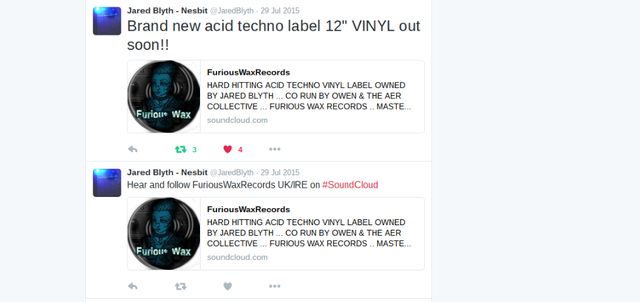 The start of the promo campaign