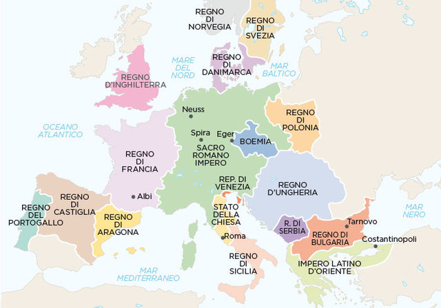 L'EUROPA SOTTO UN' UNICA RELIGIONE