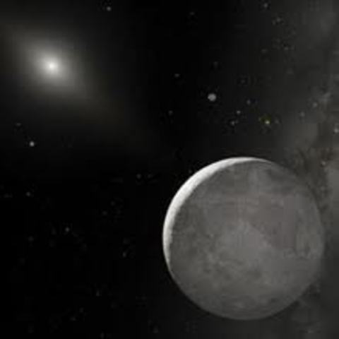 Eris the largest dwarf planet is discovered