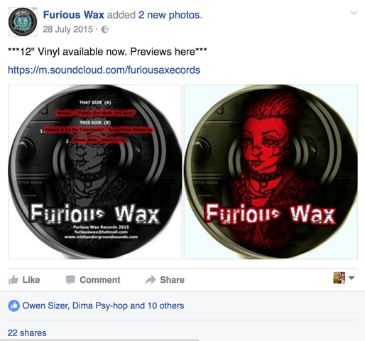 Logo art on FaceBook