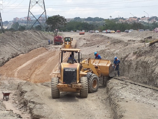 Anuncio sobre culminación de la obra