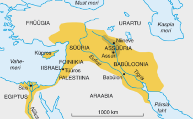 Assüüria võimu alt lahkulöömine