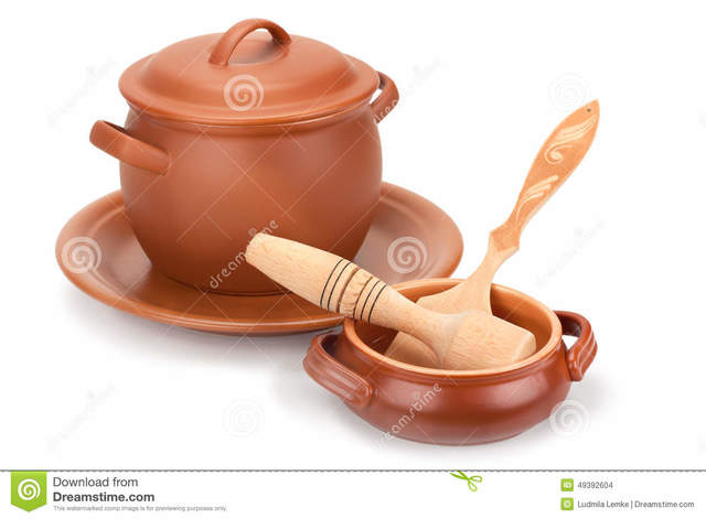 Utencilios de arcilla