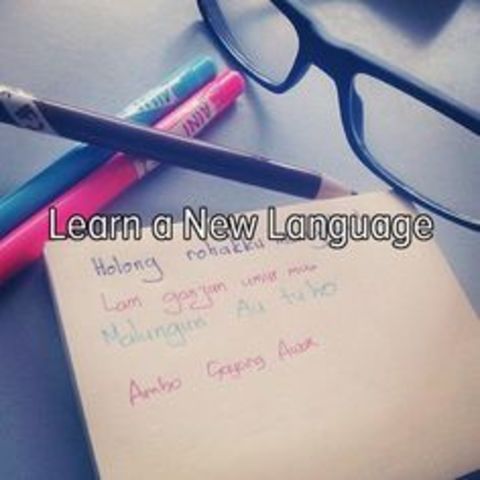 Learn to speak another language