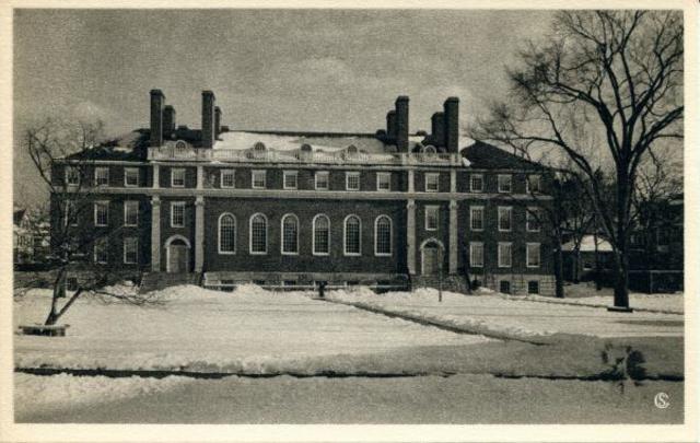 She entered the Radcliffe College