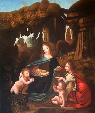 La Virgen de las Rocas