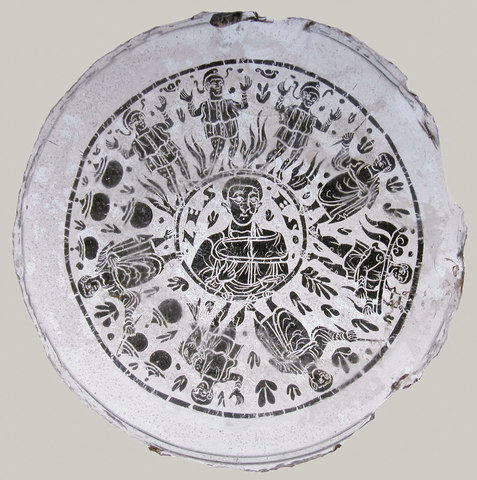 Bowl Base with Miracle Scenes