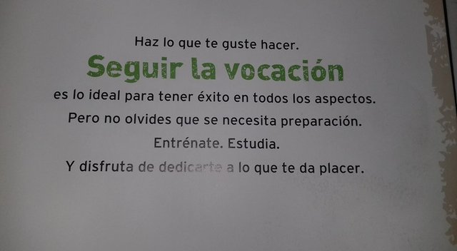 Haz  lo  que te guste hacer