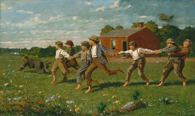"Snap the Whip" Winslow Homer