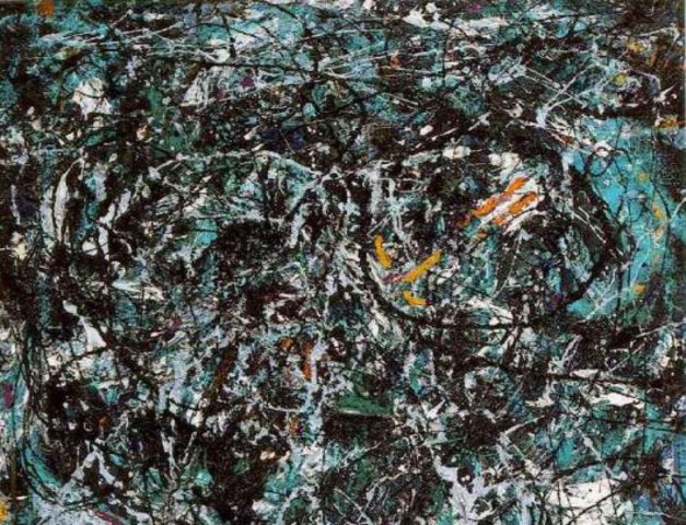 Full Fathom Five (Drip Painting) by Jackson Pollock (American painter)