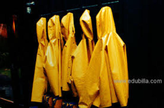 raincoat invented