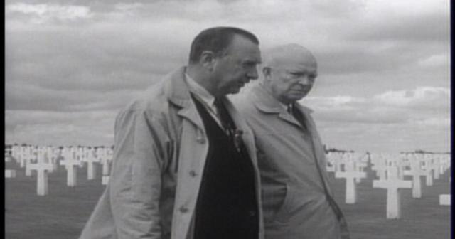 Eisenhower Revisits Normandy