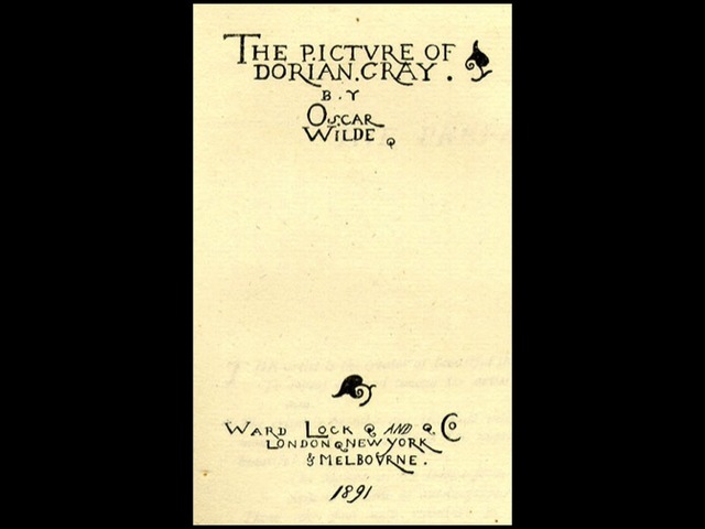 The Picture of Dorian Gray (1890).