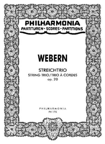 The String Trio (musical compositon) by Anton Webern (Austrian composer)