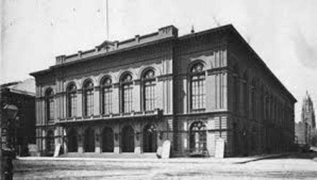 Boston Academy of Music, 1st US music school, established