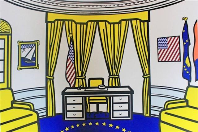 Roy Lichtenstein The Oval Office