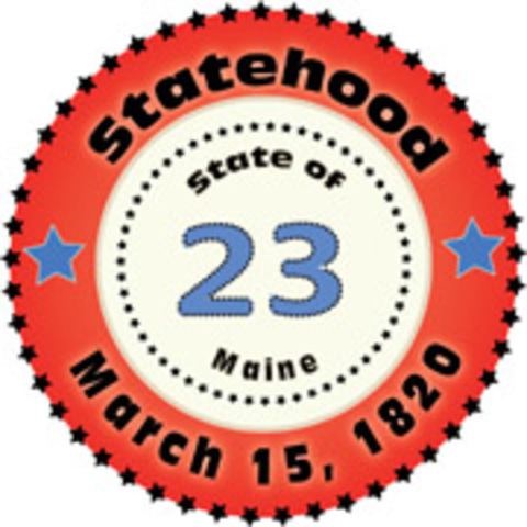 Maine Obtains Statehood