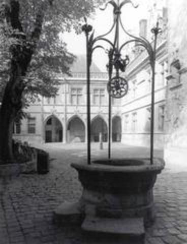 Christopher Rauschenberg Jardin du musee de Cluny, rue de Sommerard