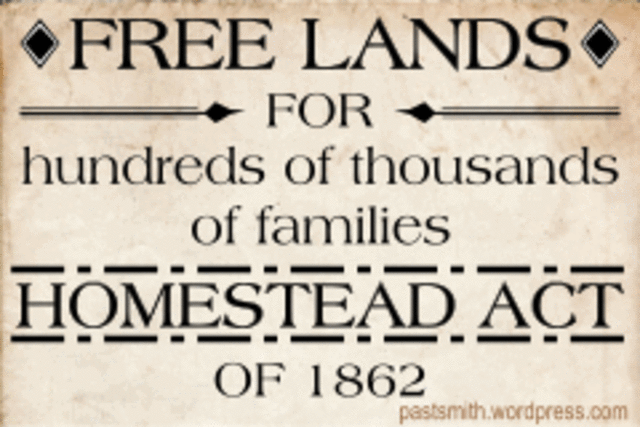 The Homestead Act