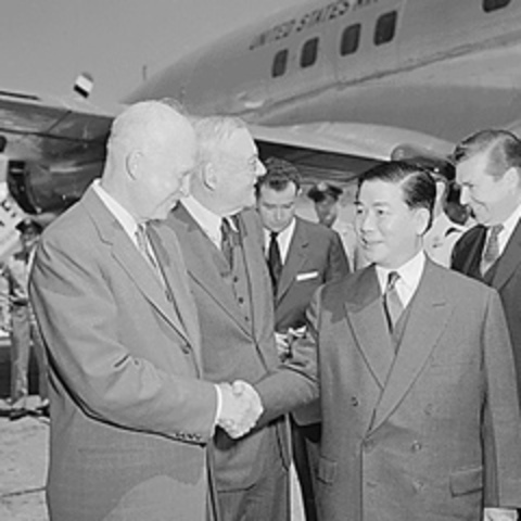 United States supports Ngo Dinh Diem