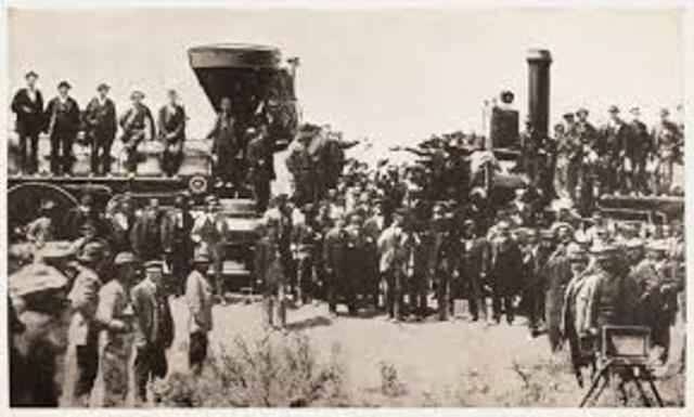 The transcontinental railroad