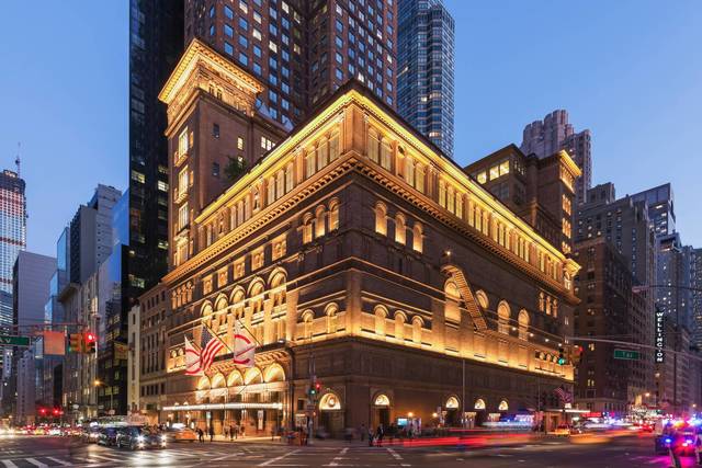 Carnegie Hall Opens It's Doors