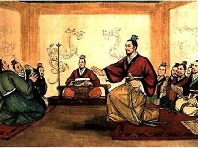 Wei And Qi Decide The Lack Of Zhou Throne