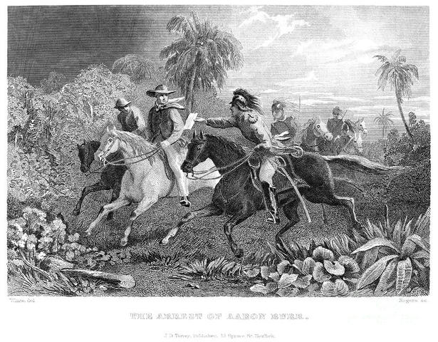 Aaron Burr Caught & Escaped