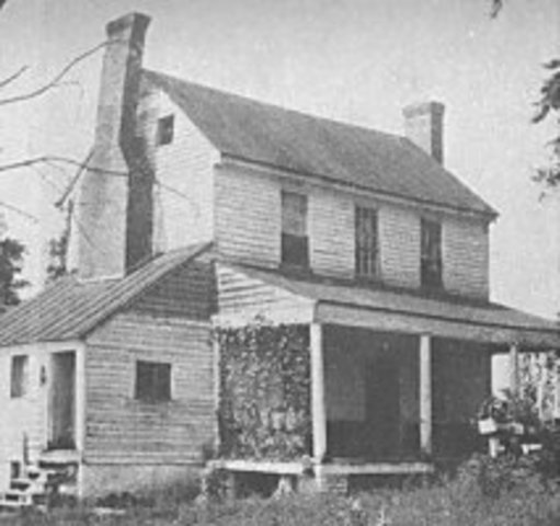 Booth and Herold Arrive at the Garrett's Farm