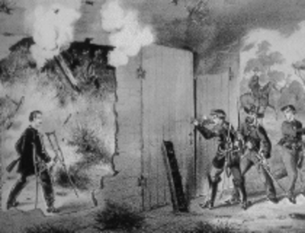 Herold Abandons Booth and Booth is Shot Dead