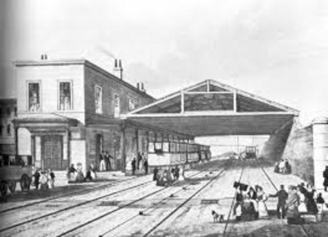 first railway stations