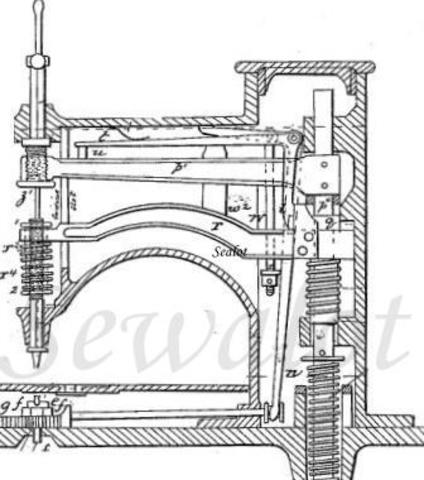 Frenchmen, Barthelemy Thimonnier invents a newer sewing machine