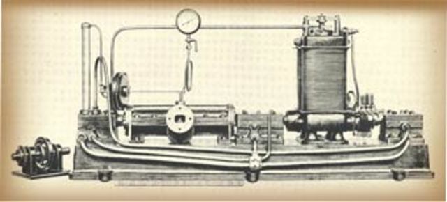 Charles Parson patents the steam turbine