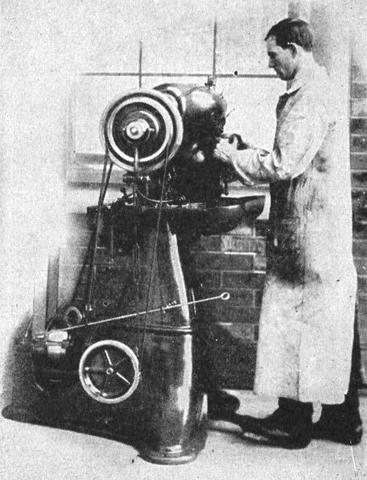 American, C. Goodyear, Jr. invents the shoe welt stitcher