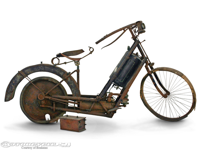 First ever 4 stroke motorcycle is made.