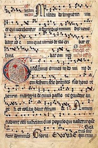 Creación y popularización del canto gregoriano