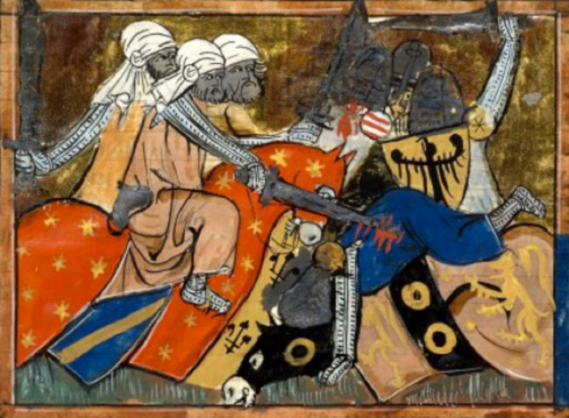 The clash between Christian and Seljuq