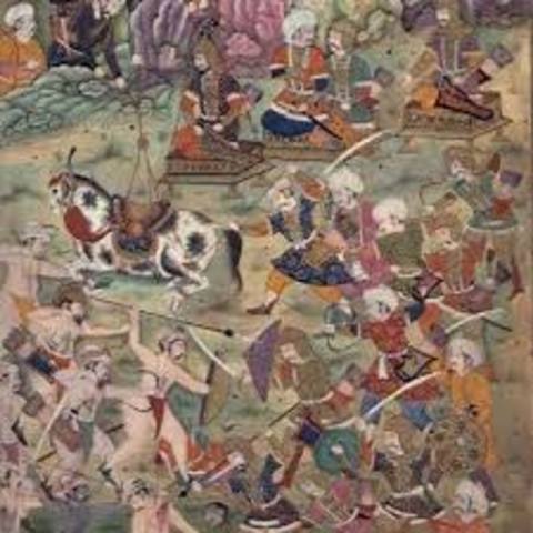 The fall of Seljuq Abbasid empire