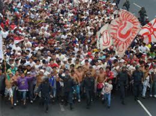 en que momento empieza a existir las barras bravas