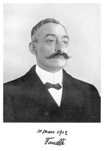Ernest Fanelli (1860–1917) was a French composer of Italian descent who is best known for sparking a controversy about the origins of Impressionist music when his composition Tableaux Symphoniques was first performed in 1912.