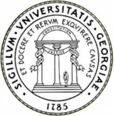 University Of Georgia Founded