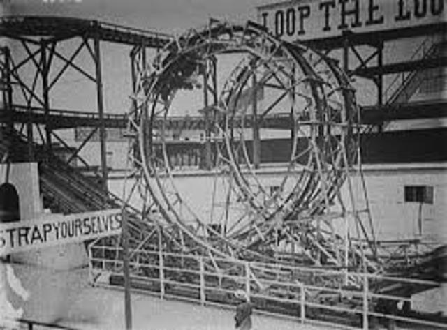 The patent for the roller coaster