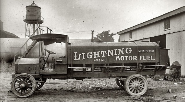 First gas pump is made.