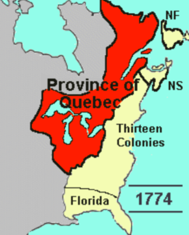 The Quebec Act of 1774