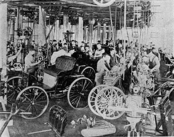 People start to manufacture cars for the public!