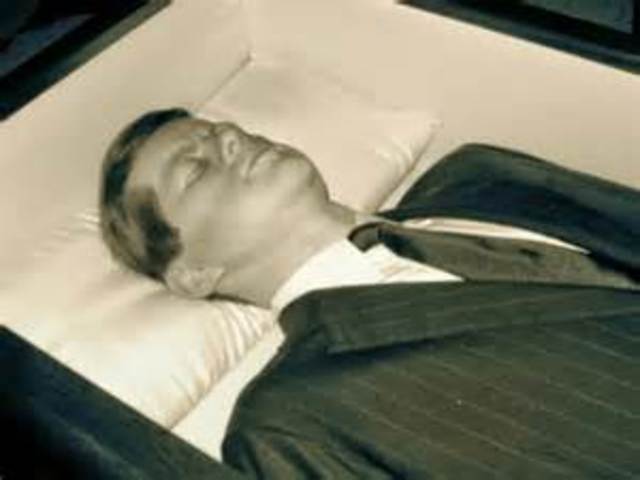 JFK dies