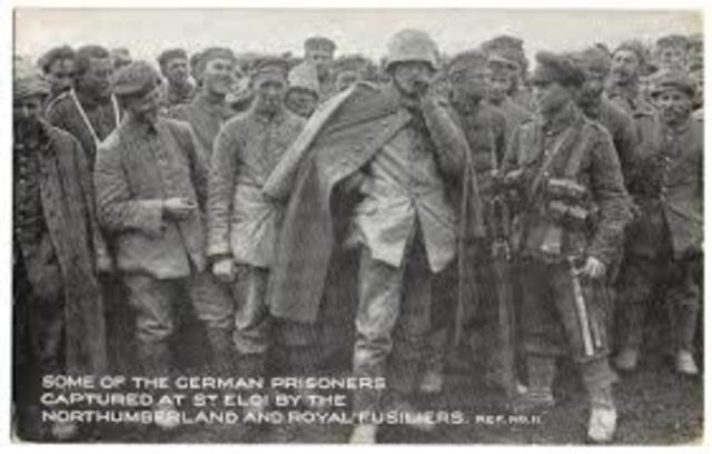 Prisoner breakout at  Ammunition train